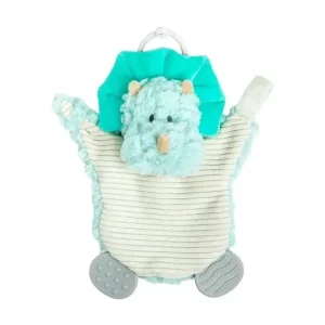 Demdaco - Triceratops Teether Buddy - cutbabycare.com | baby boutique & care hub