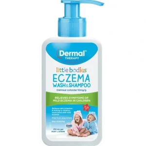 Dermal Therapy Little Bodies Eczema Wash & Shampoo 210ml - cutbabycare.com | baby boutique & care hub
