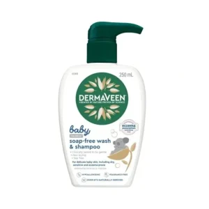 DermaVeen Baby Calmexa Soap-Free Wash & Shampoo 250ml - cutbabycare.com | baby boutique & care hub