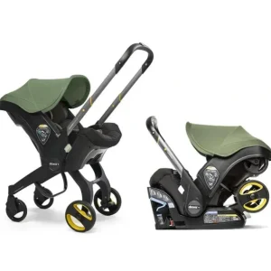 Doona - Infant Car Seat With Base & Stroller, Desert Green - cutbabycare.com | baby boutique & care hub
