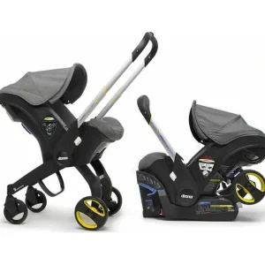 Doona - Infant Car Seat With Base & Stroller, Grey/Storm - cutbabycare.com | baby boutique & care hub