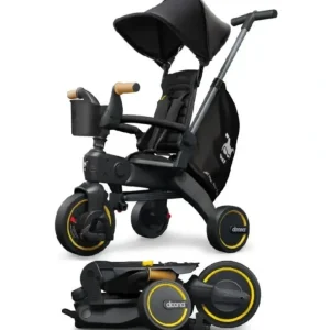Doona - Liki Trike S5, Nitro Black - cutbabycare.com | baby boutique & care hub