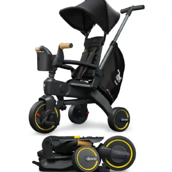 Doona - Liki Trike S5, Nitro Black - cutbabycare.com | baby boutique & care hub