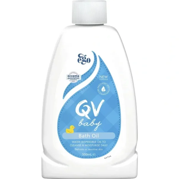 Ego QV Baby Bath Oil 500mL - cutbabycare.com | baby boutique & care hub