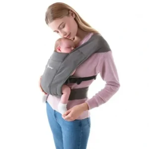 Ergobaby Embrace Cozy Newborn Baby Carrier | Heather Grey - cutbabycare.com | baby boutique & care hub