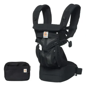 Ergobaby Omni 360 All Position Baby Carrier Cool Air Mesh - Onyx Black - cutbabycare.com | baby boutique & care hub