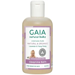 Gaia 250ml Pure/Organic Sleeptime Bath for Baby/Kids/Toddlers Vegan Friendly - cutbabycare.com | baby boutique & care hub