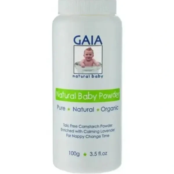 Gaia Natural Baby Powder 100g - cutbabycare.com | baby boutique & care hub