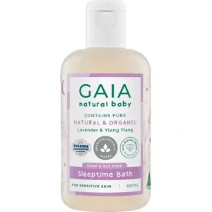 Gaia Natural Baby Sleeptime Bath Wash 250ml - cutbabycare.com | baby boutique & care hub