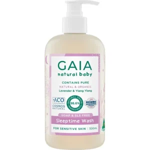 Gaia Natural Baby Sleeptime Wash 500mL - cutbabycare.com | baby boutique & care hub