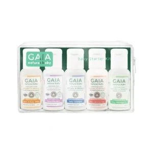 Gaia Natural Baby Starter Kit 5 x 50mL - cutbabycare.com | baby boutique & care hub