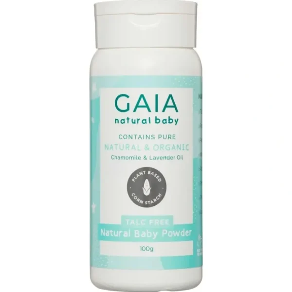 Gaia Talc Free Natural Baby Powder 100g - cutbabycare.com | baby boutique & care hub