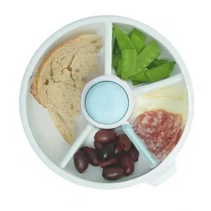 Gobe - Kids Large Snack Spinner, Macaron Blue - cutbabycare.com | baby boutique & care hub