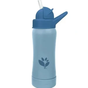 Green Sprouts - 10 Oz Sprout Ware Straw Bottle, Blueberry - cutbabycare.com | baby boutique & care hub