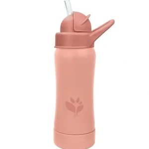 Green Sprouts - 10 Oz Sprout Ware Straw Bottle, Grapefruit - cutbabycare.com | baby boutique & care hub