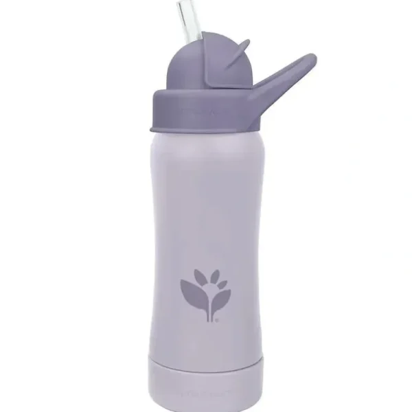 Green Sprouts - 10 Oz Sprout Ware Straw Bottle, Plum - cutbabycare.com | baby boutique & care hub