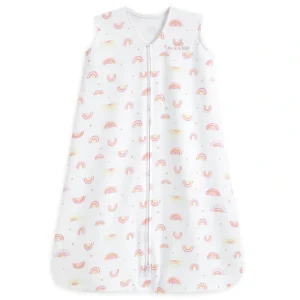 HALO® SleepSack® (6-18M) 0.5 TOG - RAINBOWS PINK - cutbabycare.com | baby boutique & care hub