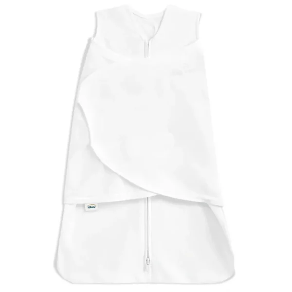 HALO® SleepSack® Swaddle (3-6M) 1.5 TOG - White - cutbabycare.com | baby boutique & care hub