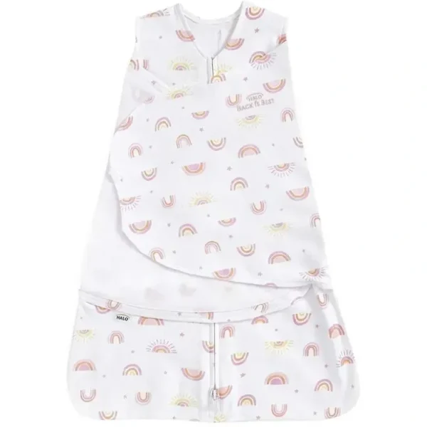 Halo Sleepsack Wearable Blanket Sunshine Rainbows Cotton - cutbabycare.com | baby boutique & care hub