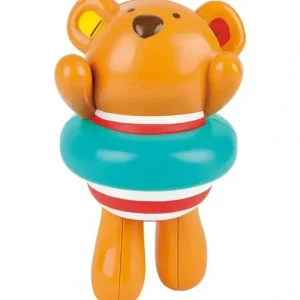 Hape - Kids Little Splashers Swimmer Teddy Wind-Up Bath Toy - cutbabycare.com | baby boutique & care hub
