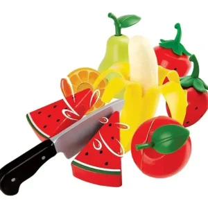 Hape - Wooden Healthy Cutting Play Fruits with Play Knife - cutbabycare.com | baby boutique & care hub