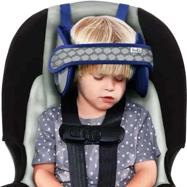 Headovations (Nap Up) - Child Head Support for Car Seats, Dark Blue - cutbabycare.com | baby boutique & care hub