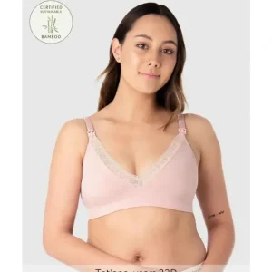 Hotmilk - Seasonal Colour Caress Seamfree Bamboo Multifit Bra, Lotus Pink - cutbabycare.com | baby boutique & care hub