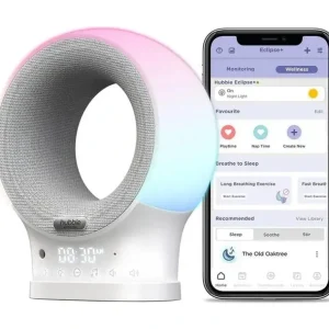 Hubble - Wi-Fi Baby White Noise, Eclipse + Portable Soother - cutbabycare.com | baby boutique & care hub
