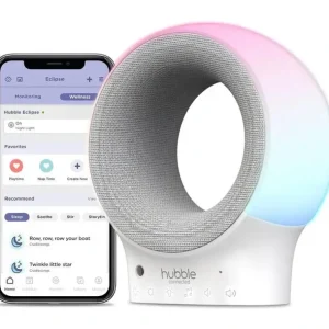 Hubble - Wi-Fi Baby White Noise, Eclipse Soother - cutbabycare.com | baby boutique & care hub