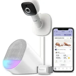 Hubble - Wi-Fi Connected Guardian Cam, White - cutbabycare.com | baby boutique & care hub