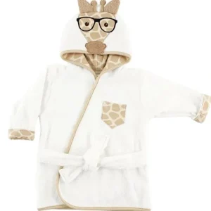 Hudson Baby - Nerdy Giraffe Baby Cotton Animal Face Bathrobe - cutbabycare.com | baby boutique & care hub