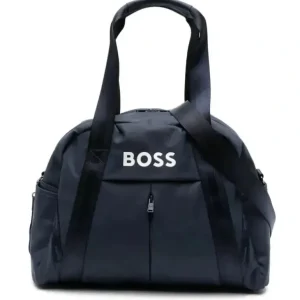 Hugo Boss Baby - Coated Fabric Changing Bag, Black - cutbabycare.com | baby boutique & care hub