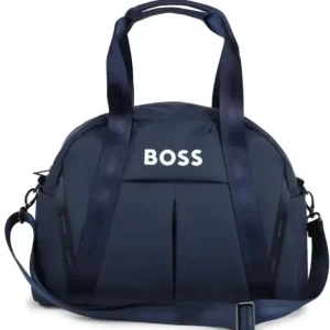 Hugo Boss Baby - Coated Fabric Changing Bag, Navy - cutbabycare.com | baby boutique & care hub