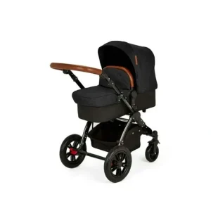 Ickle Bubba Baby/Infant V3 Stomp 4-Wheel Pram Kids Outdoor Seat Stroller Black - cutbabycare.com | baby boutique & care hub