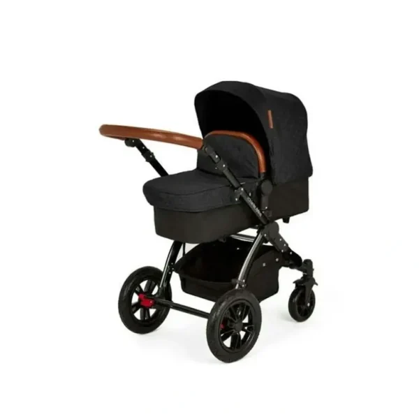 Ickle Bubba Baby/Infant V3 Stomp 4-Wheel Pram Kids Outdoor Seat Stroller Black - cutbabycare.com | baby boutique & care hub