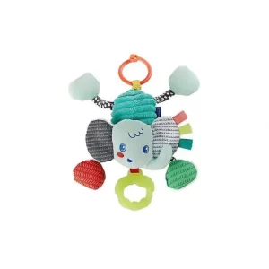 Infantino - Wwo Pull & Shake Jittery Pal, Elephant - cutbabycare.com | baby boutique & care hub