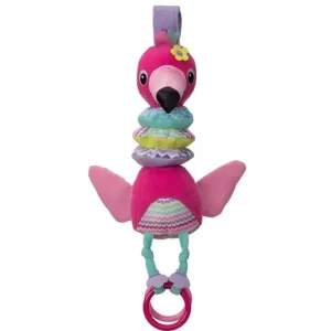 Infantino Hug & Tug Musical Flamingo - cutbabycare.com | baby boutique & care hub
