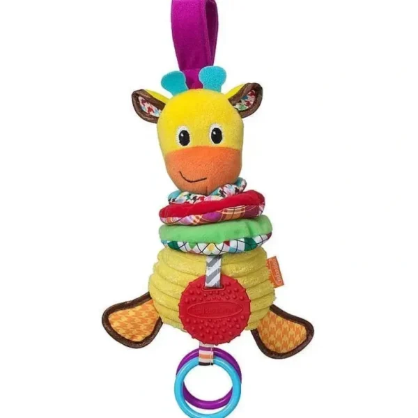 Infantino Hug & Tug Musical Giraffe - cutbabycare.com | baby boutique & care hub