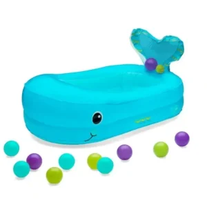 Infantino Whale Bubble Ball Inflatable Bath Tub - cutbabycare.com | baby boutique & care hub