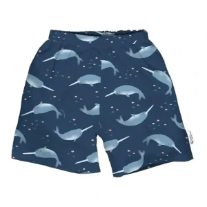 Iplay - Eco Swim Trunks With Built-In Swim Diaper, Navy Narwhal - cutbabycare.com | baby boutique & care hub