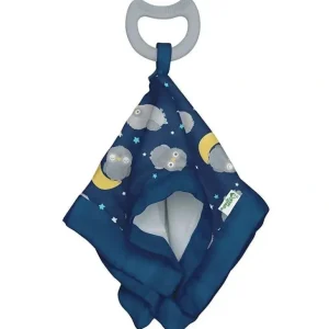 Iplay - Snuggle Blankie Teether, Blue Owl 0/12 Months - cutbabycare.com | baby boutique & care hub