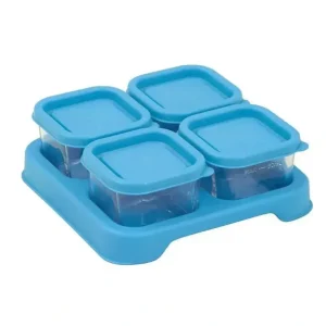 Iplay Fresh Food Glass Cubes 2 Oz 4 Pack - Aqua - cutbabycare.com | baby boutique & care hub