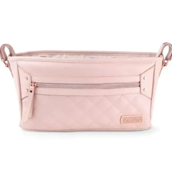 Itzy Ritzy - Adjustable Stroller Caddy/Organizer, Blush - cutbabycare.com | baby boutique & care hub