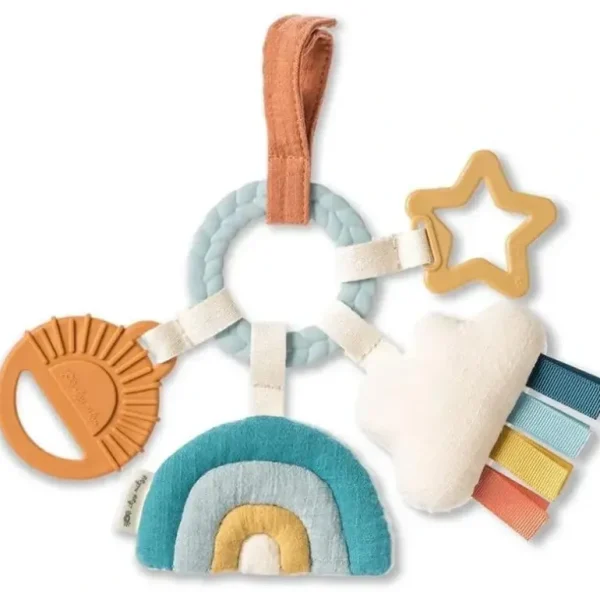 Itzy Ritzy - Bitzy Busy Ring Teething Activity Toy Cloud - cutbabycare.com | baby boutique & care hub