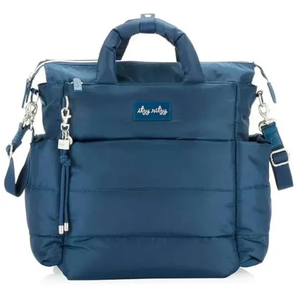 Itzy Ritzy - Dream Convertible Sapphire Starlight Diaper Bag - cutbabycare.com | baby boutique & care hub