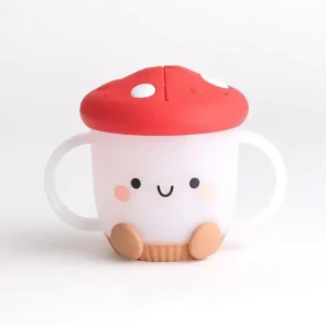 Itzy Ritzy - Itzy Snack Cup, Mushroom - cutbabycare.com | baby boutique & care hub