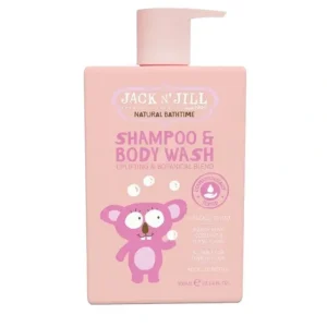 Jack N' Jill - Natural Bathtime Kids Shampoo & Body Wash with Pump, 10.14 Oz - cutbabycare.com | baby boutique & care hub