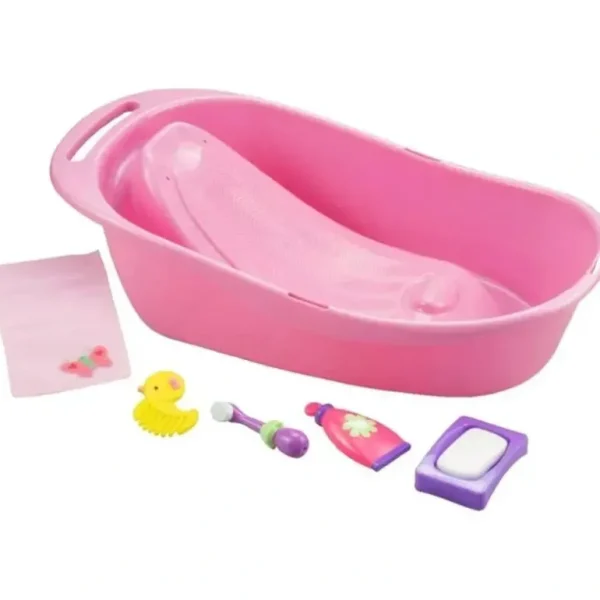 JC Toys - Baby Doll Newborn Realistic Bath, Fits Dolls up to 16, Ages 2+ - cutbabycare.com | baby boutique & care hub