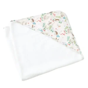 Jiggle & Giggle Cotton Baby/Infant Hooded Bath Towel Enchanted Printed Jersey - cutbabycare.com | baby boutique & care hub