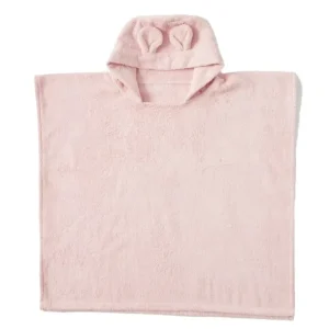 Jiggle & Giggle Cotton Sunshine Hooded Poncho Towel Baby Bath Clothing Pink - cutbabycare.com | baby boutique & care hub